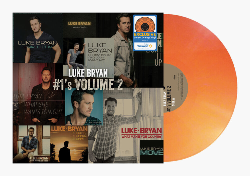 the album cover for Luke Bryan - #1's Volume 2