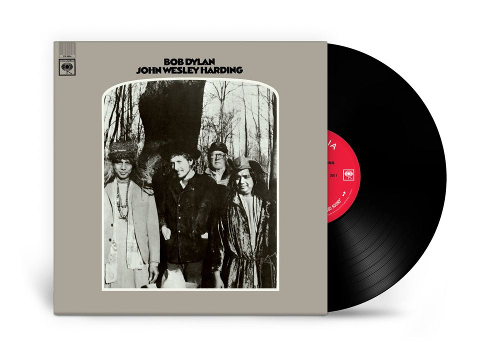 the album cover for Bob Dylan - John Wesley Harding