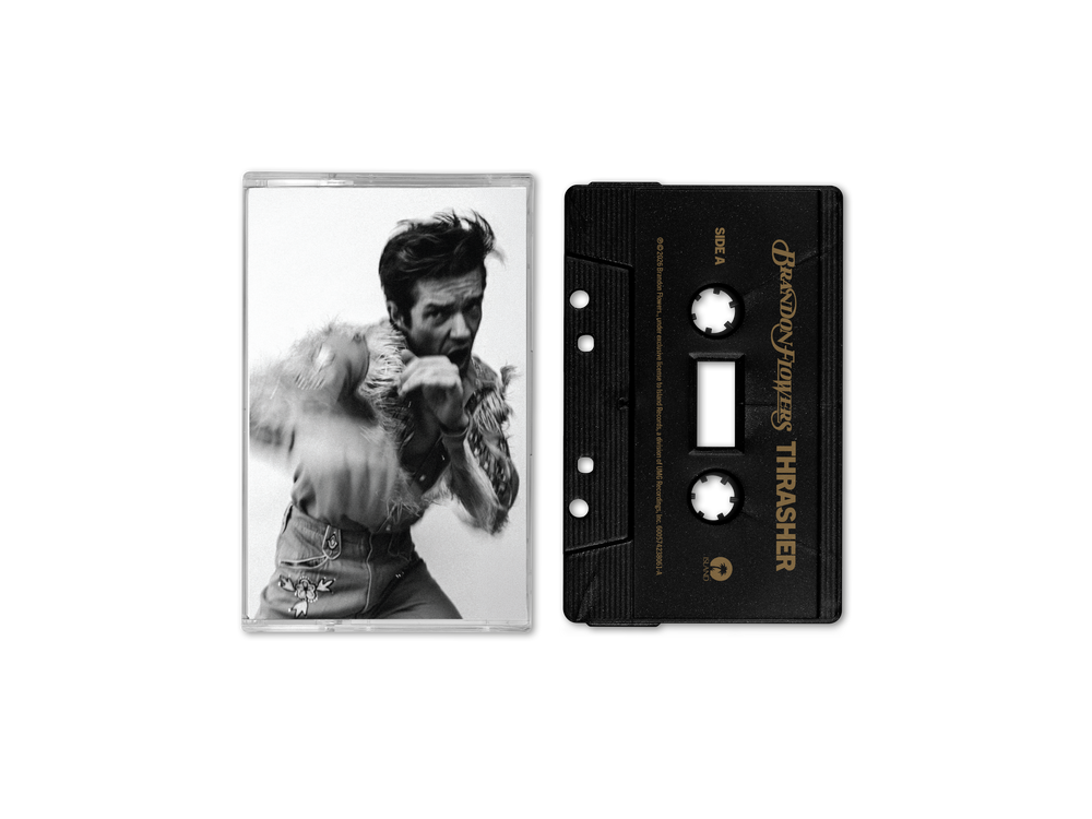 the album cover for Brandon Flowers - THRASHER