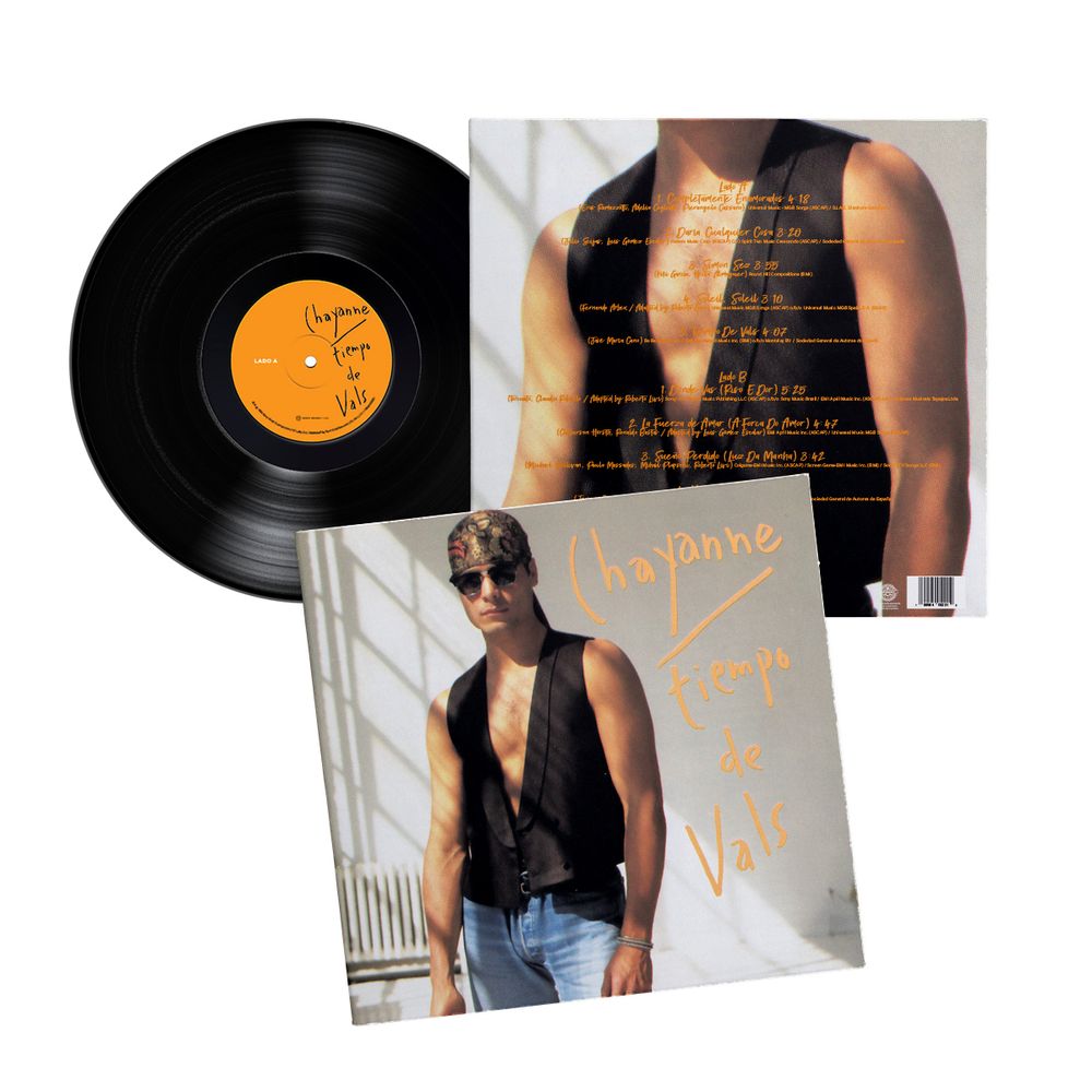 the album cover for Chayanne - Tiempo De Vals