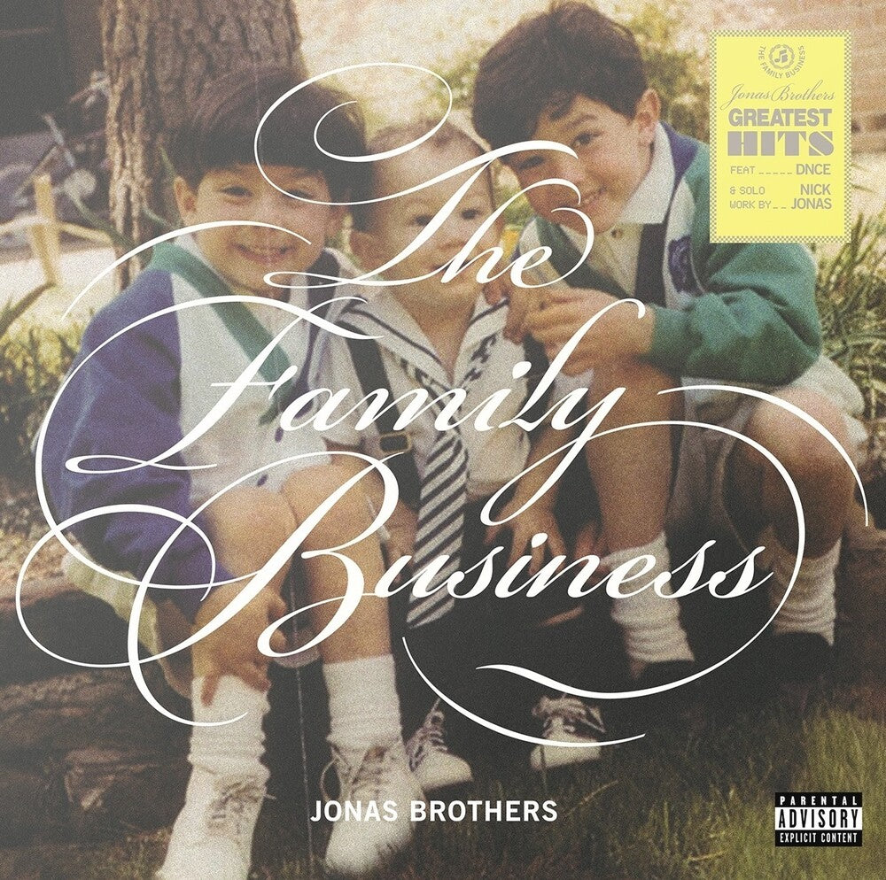 the album cover for Jonas Brothers - The Family Business
