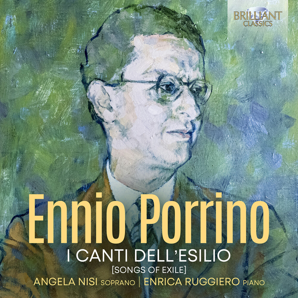 the album cover for Nisi / Ruggiero - Porrino: I Canti Dell'esilio (Songs Of Exile)