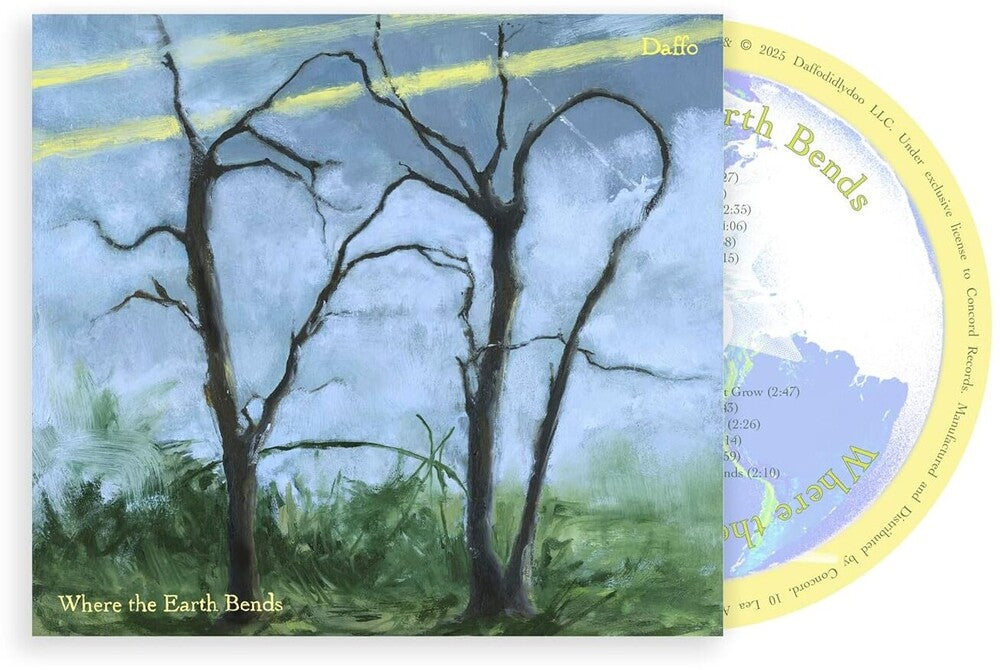 the album cover for Daffo - Where The Earth Bends