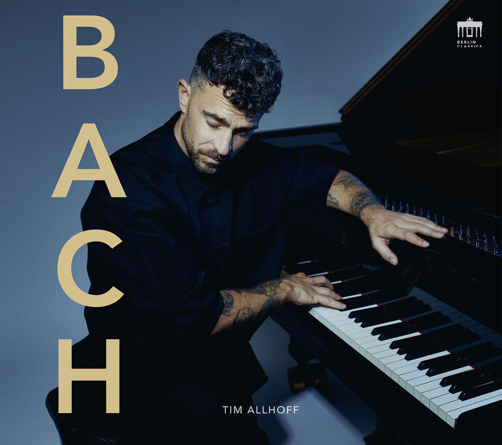 the album cover for Tim Allhoff - Bach