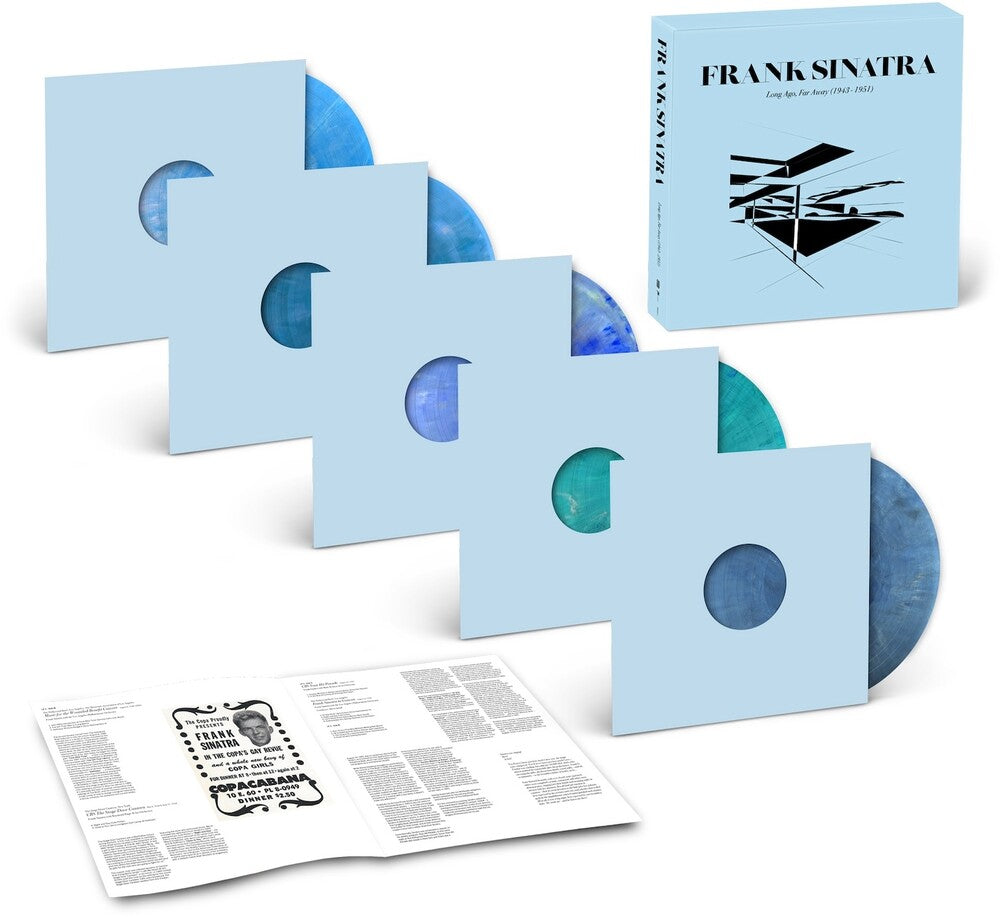 the album cover for Frank Sinatra - Long Ago Far Away (1943-1951) (W/Book) (Box)