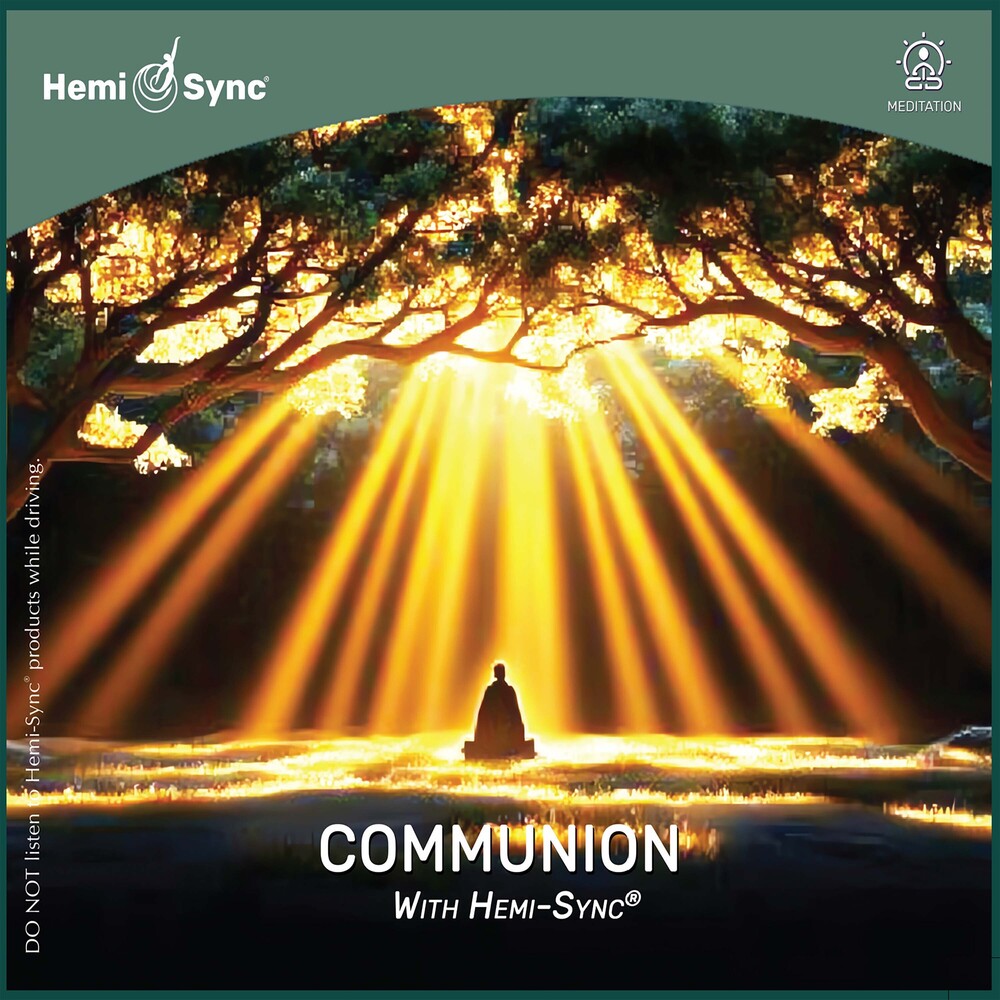 the album cover for John Gregorius - Communion With Hemi-Sync