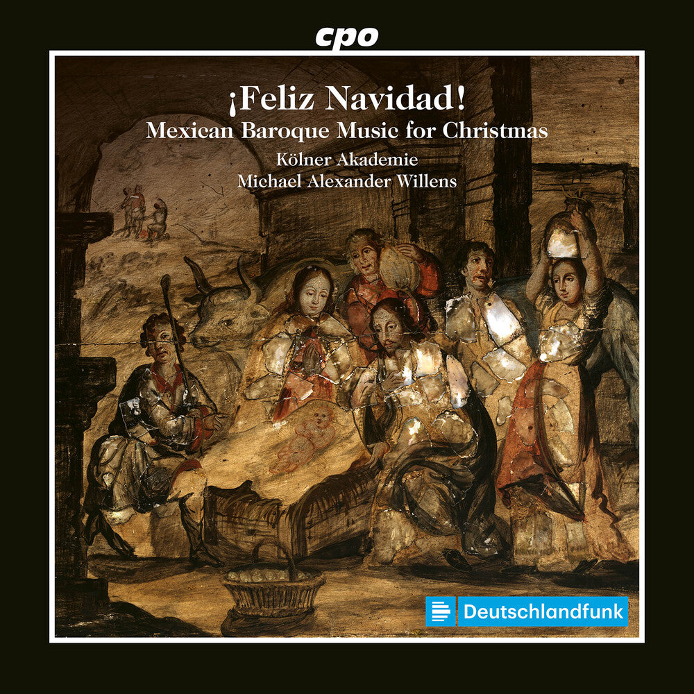 the album cover for Michael Willens Alexander - Mexican Baroque Music For Christmas