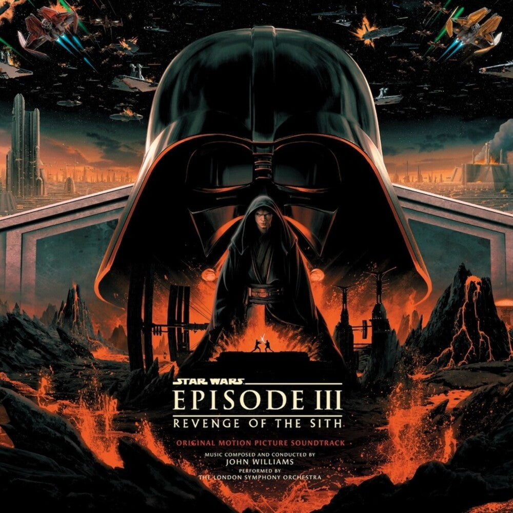the album cover for John Williams (Colv) (Red) - Star Wars: Episode Iii - Revenge Of The Sith - Ost