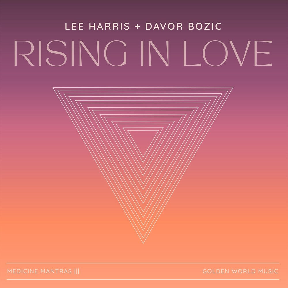 the album cover for Lee Harris / Bozic,Davor - Rising In Love