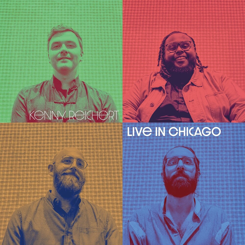 the album cover for Reichert, Kenny - Live in Chicago