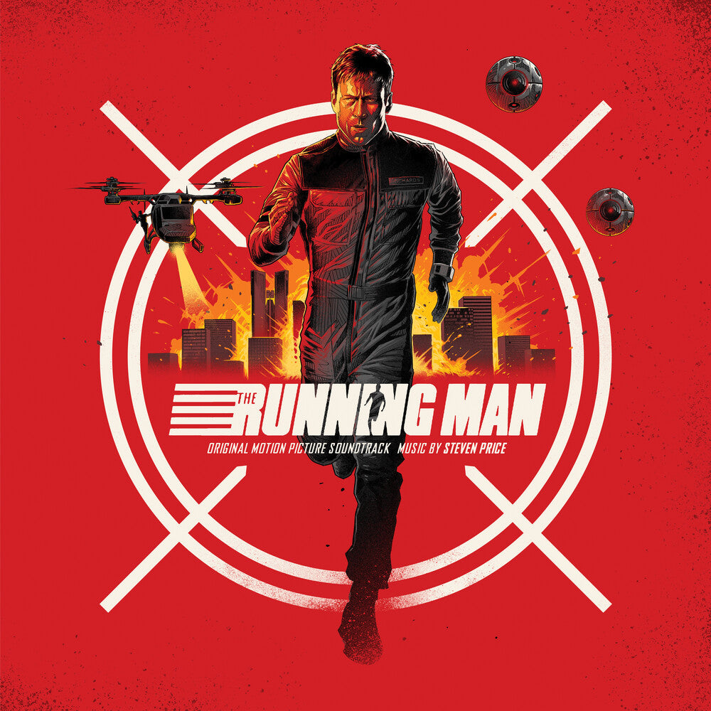 the album cover for Steven Price / Running Man - O.S.T. - Steven Price / Running Man - O.S.T.