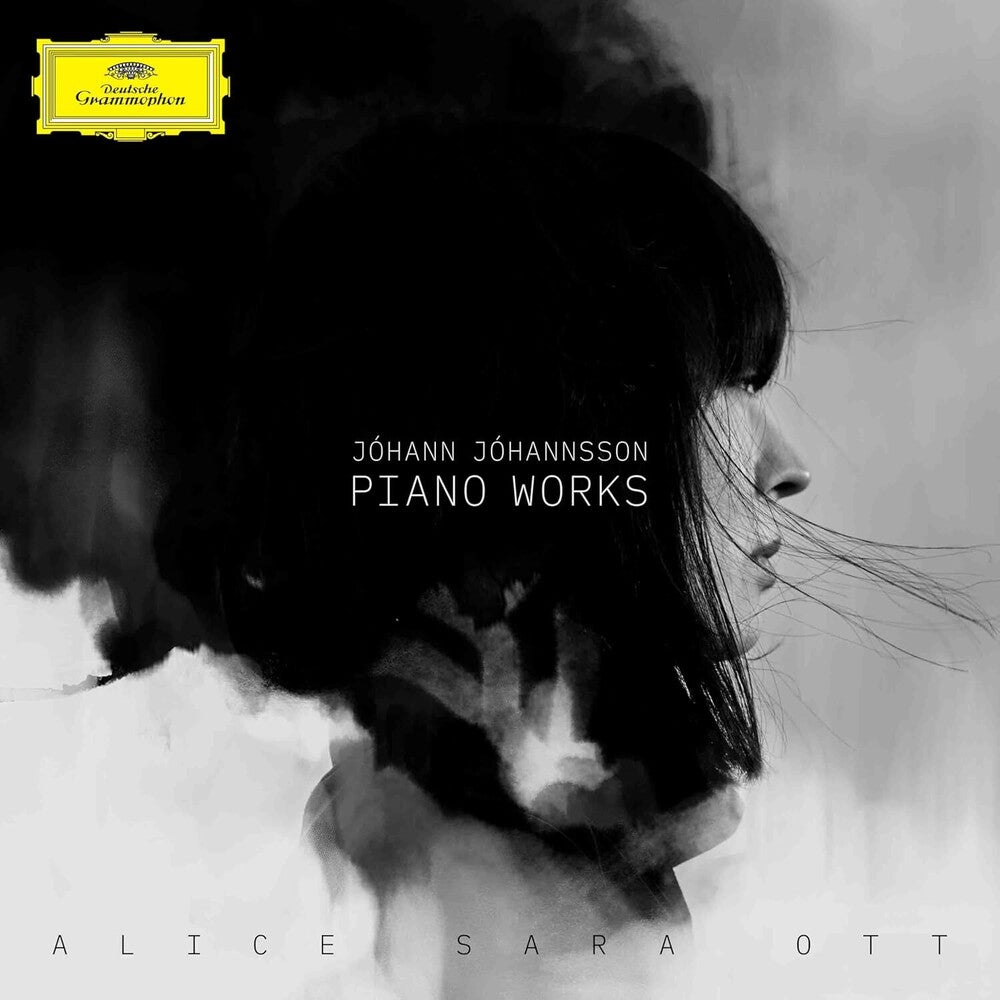 the album cover for Alice Ott Sara - Johann Johannsson: Piano Works