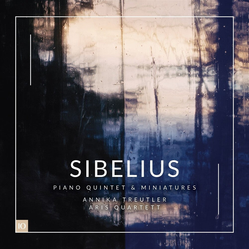 the album cover for Annika Treutler & Aris Quartett - Sibelius: Piano Quintet & Miniatures
