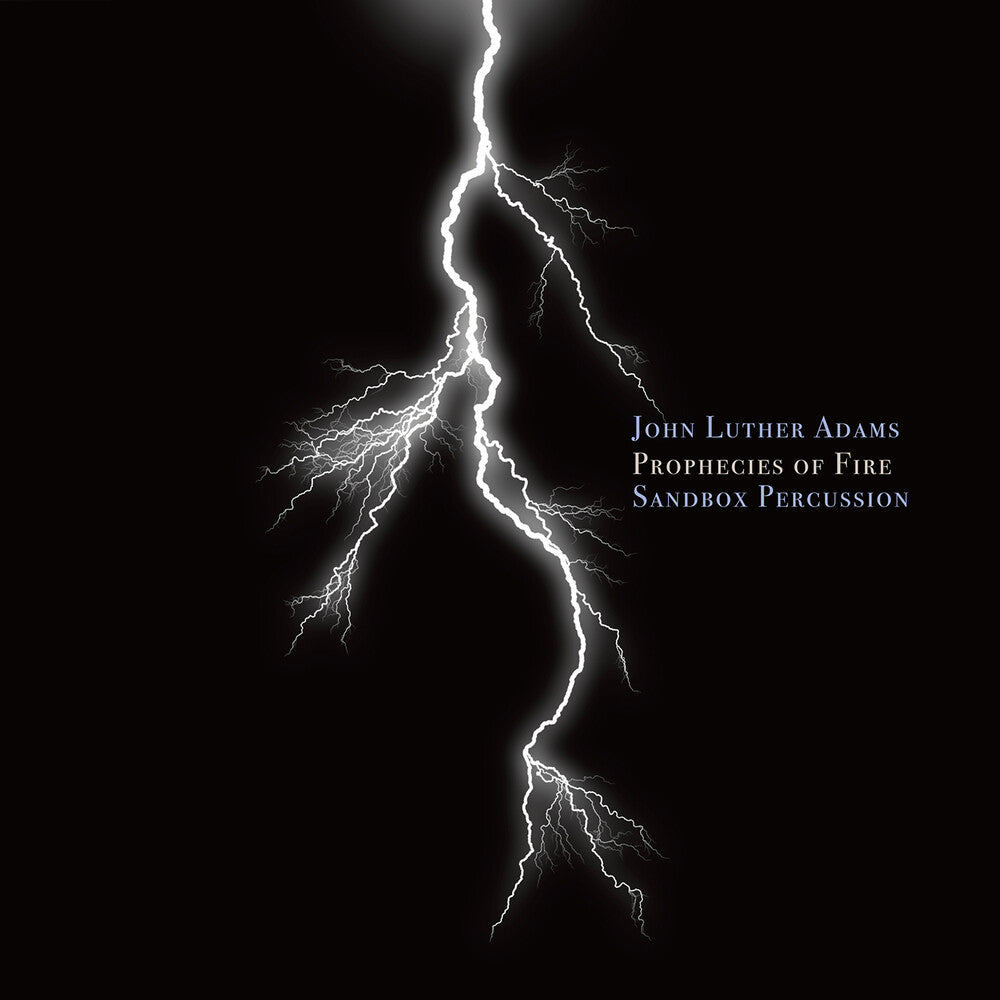 the album cover for Sandbox Percussion - Prophecies Of Fire
