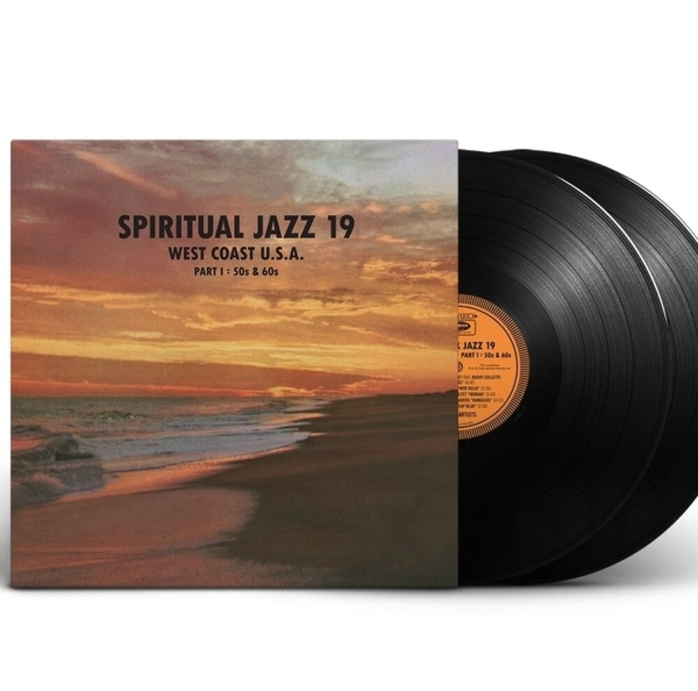 the album cover for Spiritual Jazz 19 - West Coast 1: 50s & 60s / Var - Spiritual Jazz 19 - West Coast 1: 50s & 60s / Var