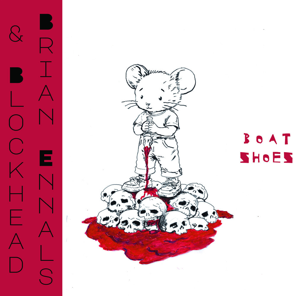 the album cover for Brian Ennals / Blockhead - Boatshoes (Blk) (Uk)