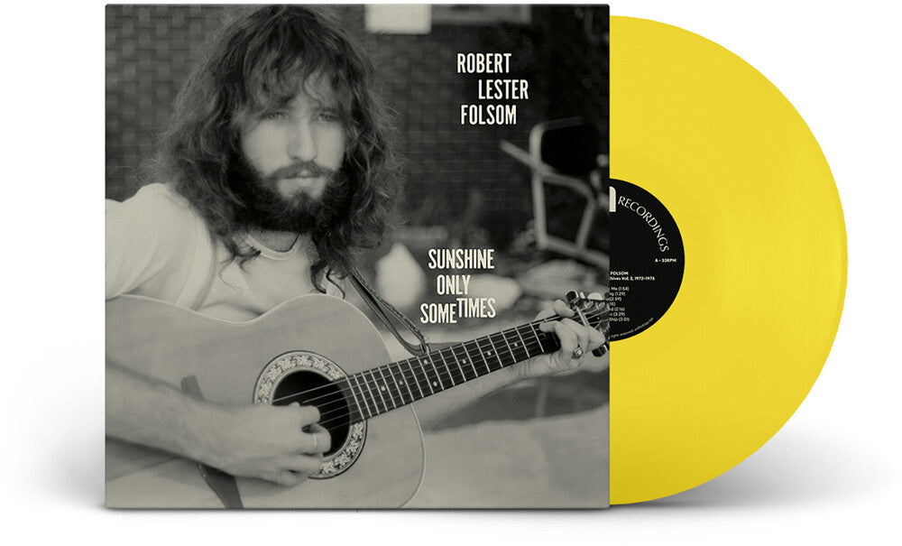 the album cover for Robert Folsom Lester - Sunshine Only Sometimes: Archives Vol. 2 1972-1975