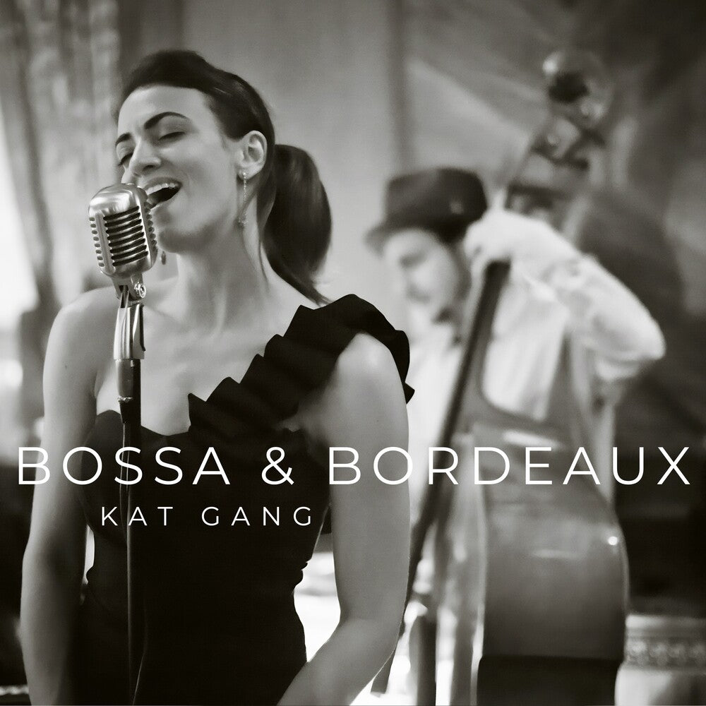 the album cover for Kat Gang - Bossa & Bordeaux