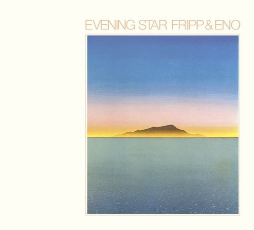 the album cover for Fripp & Eno - Evening Star