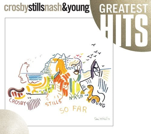the album cover for Crosby, Stills, Nash & Young - So Far