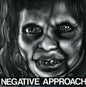the album cover for Negative Approach - 10-song 7" EP
