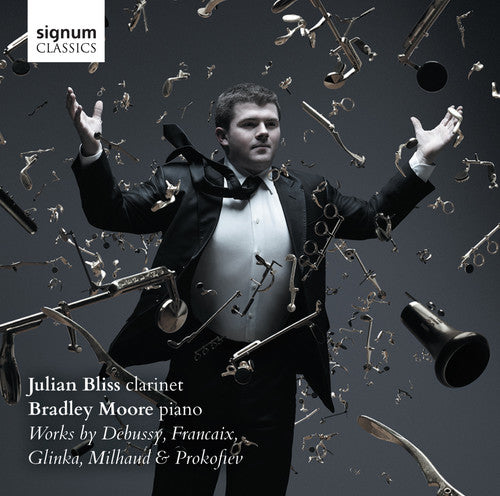JULIAN BLISS - Works for Clarinet & Piano [CD]