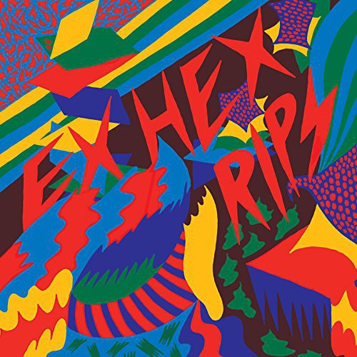 the album cover for Ex Hex - Rips
