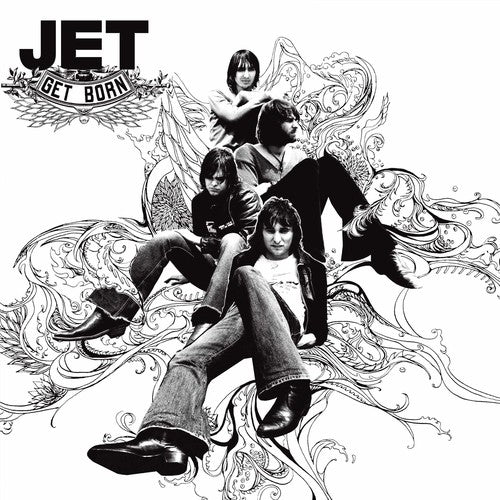 the album cover for Jet - Get Born [Rocktober 2016 Exclusive Limited Edition Vinyl]