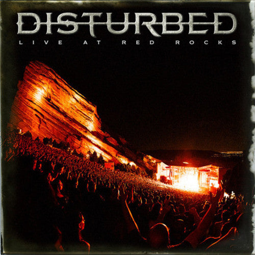the album cover for Disturbed - Live At Red Rocks [2LP]