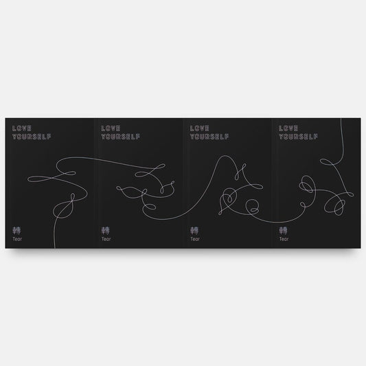 BTS - Love Yourself: Tear (Random cover, incl. 104-page photobook, one random photocard, 20-page minibook and one standing photo) [CD]