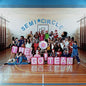 the album cover for The Go! Team - SEMICIRCLE [LP]
