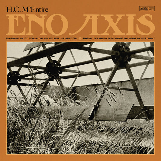 the album cover for H.C. McEntire - Eno Axis [Indie Exclusive Limited Edition Copper Swirl LP]