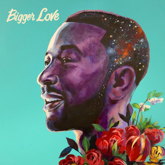 the album cover for John Legend - Bigger Love