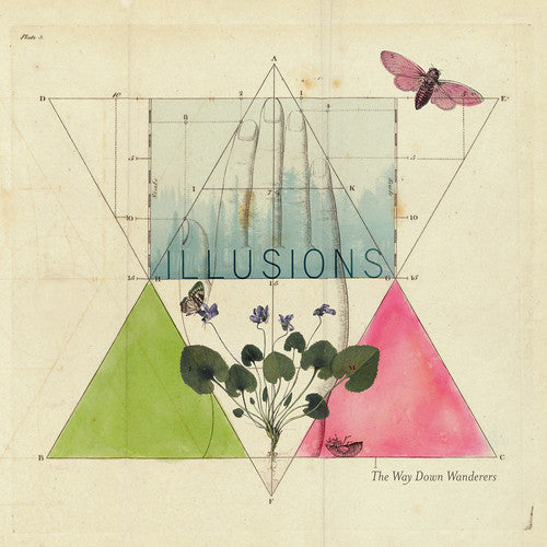 The Way Down Wanderers - Illusions [Indie Exclusive Limited Edition Magenta LP]