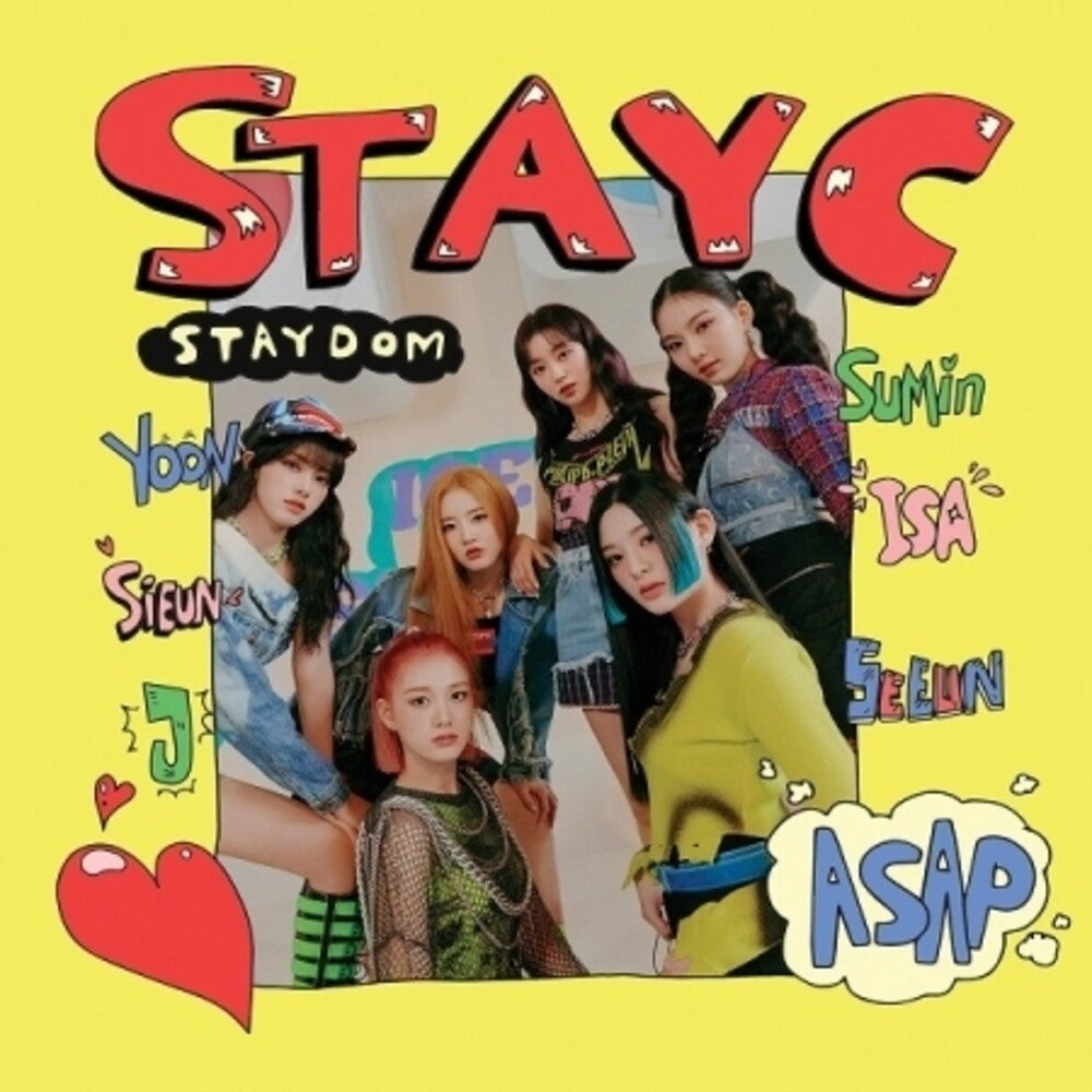 Stayc - Staydom (Stic) (Pcrd) (Phob) (Phot) (Asia) [CD]