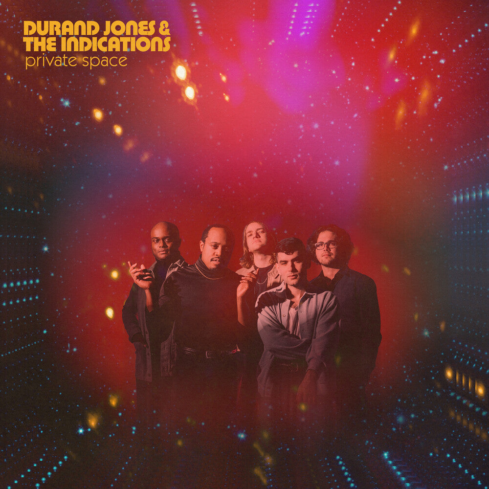 the album cover for Durand Jones & The Indications - Private Space