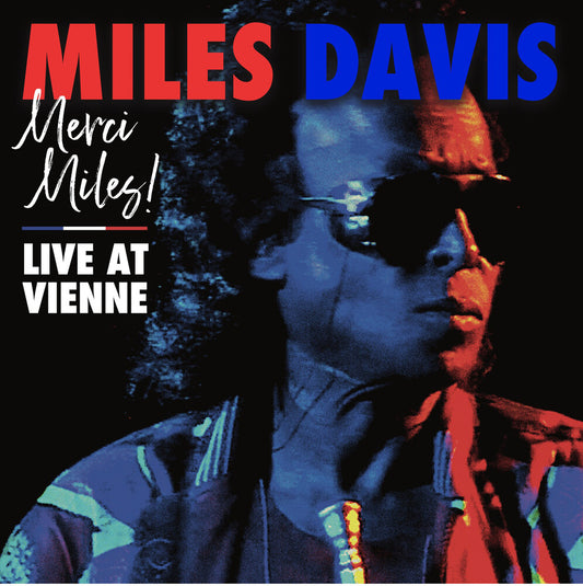 the album cover for Miles Davis - Merci Miles Live At Vienne