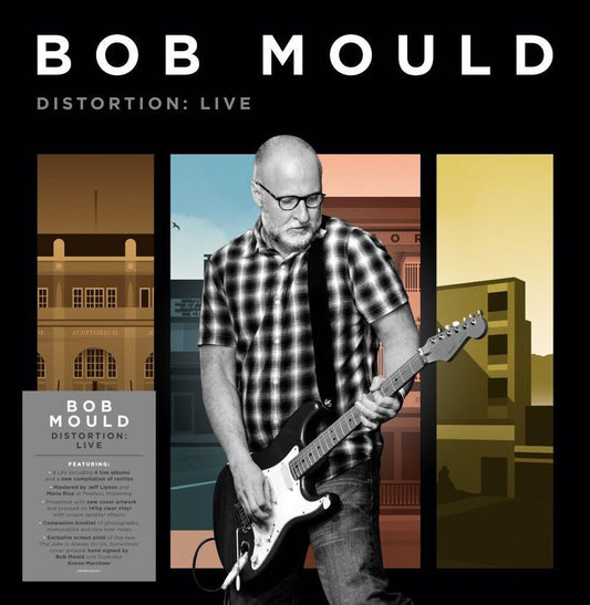 Bob Mould - Distortion: Live [Indie Exclusive Limited Edition Signed 140-Gram Clear Splatter 8LP Box Set]