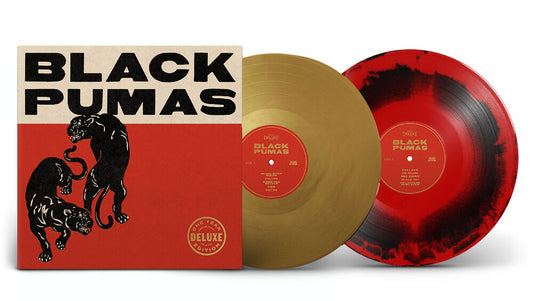 Black Pumas - Black Pumas [Deluxe Gold & Red/Black Marble 2 LP]
