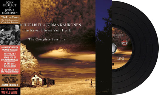 John Hurlbut  / Kaukonen,Jorma - River Flows Vol. 1 & 2 / The Complete Sessions [CD]