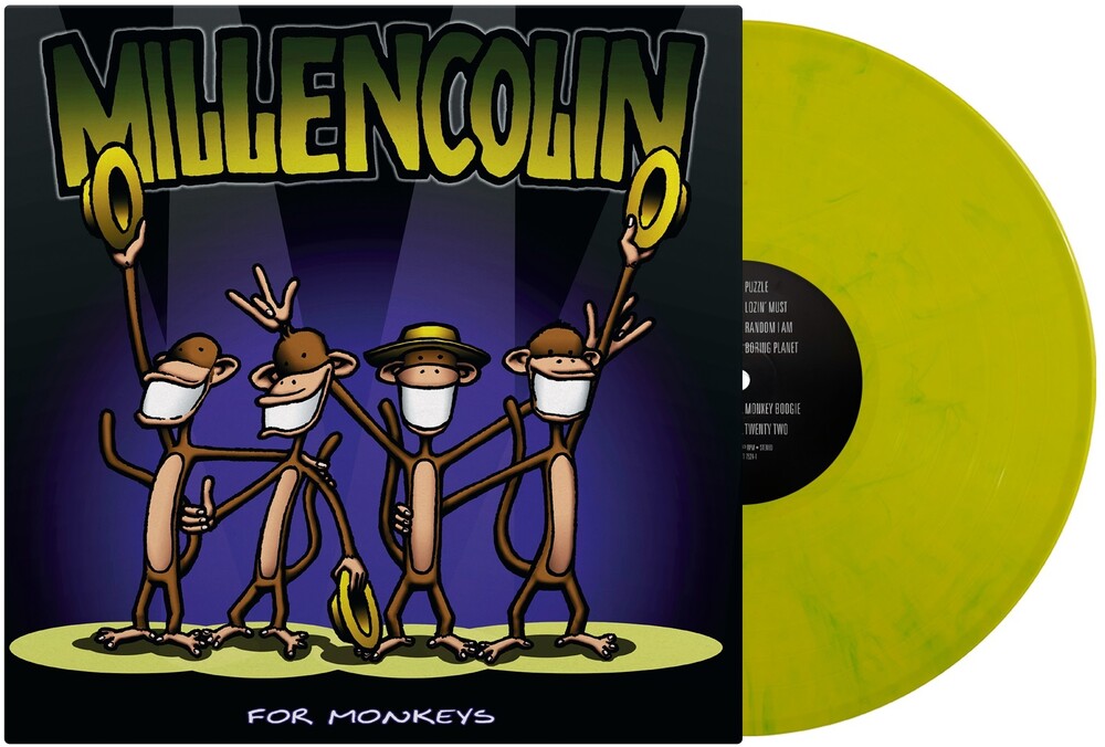Millencolin - For Monkeys: 25th Anniversary Edition [Limited Edition Psychedelic Green LP]