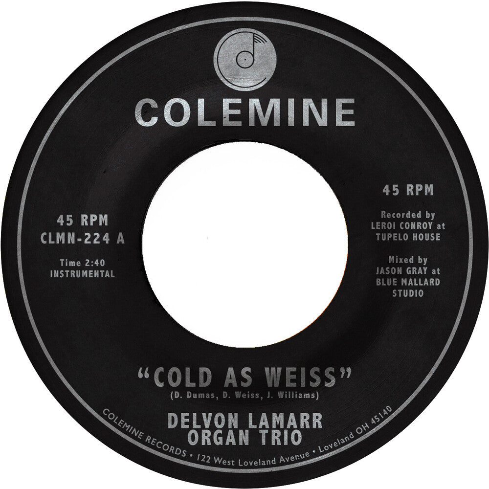Delvon Lamarr Organ Trio - Cold As Weiss - Single [Vinyl]