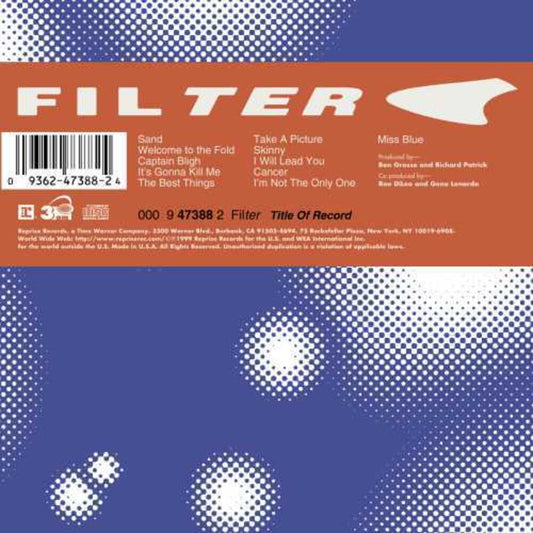 Filter - Title Of Record [LP]