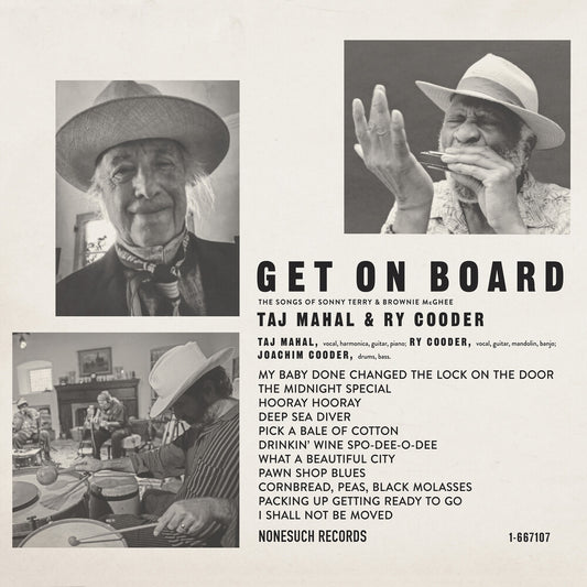 Taj Mahal & Ry Cooder - Get On Board [LP]