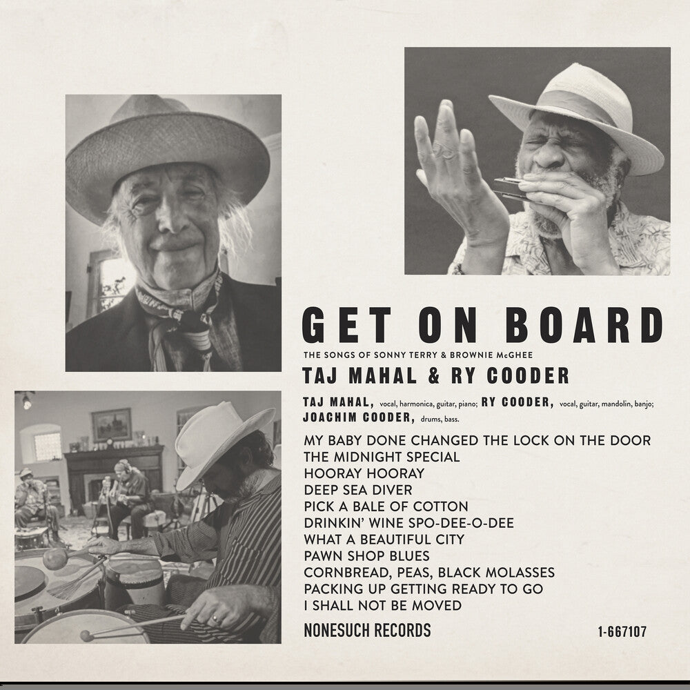Taj Mahal & Ry Cooder - Get On Board [CD]