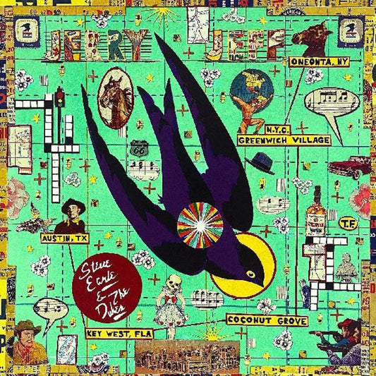 Steve Earle & The Dukes - JERRY JEFF [Indie Exclusive Limited Edition Clear LP]