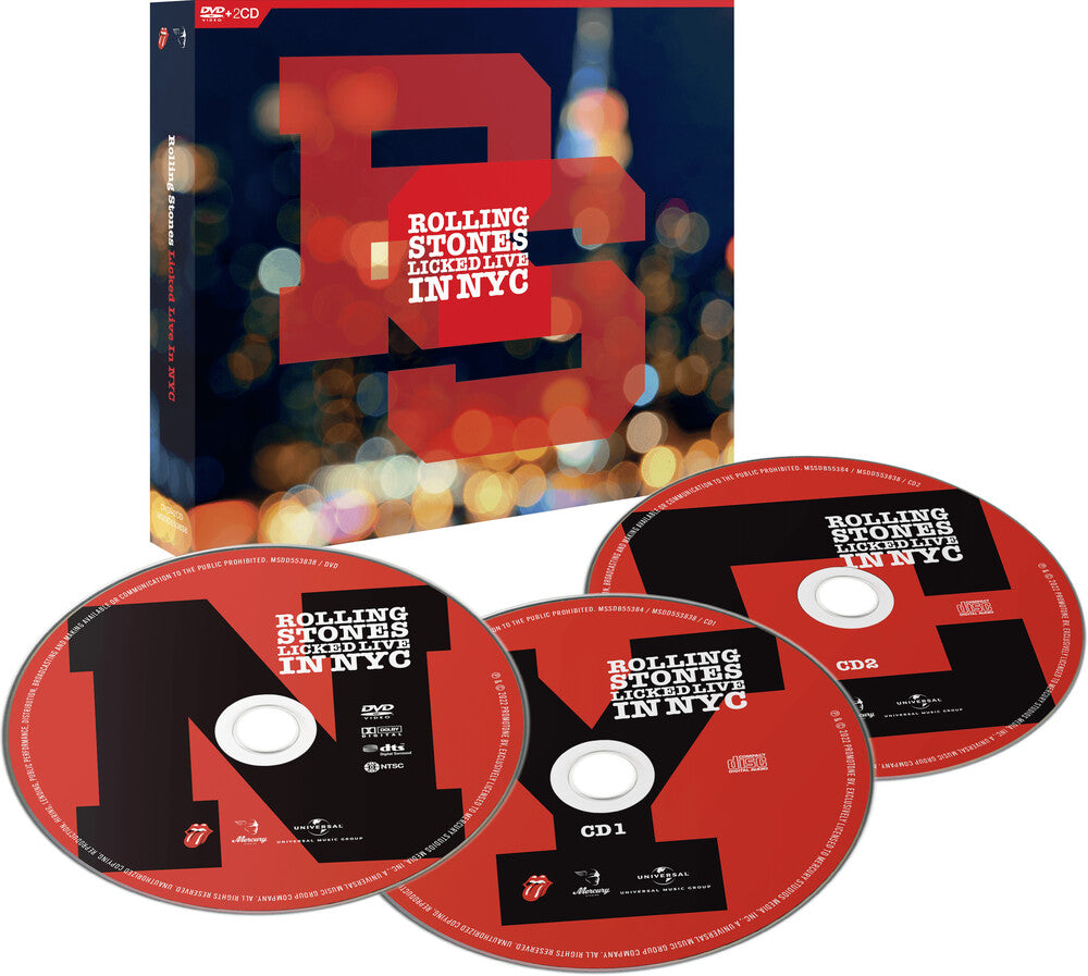 The Rolling Stones - Licked Live In NYC [2 CD/DVD]