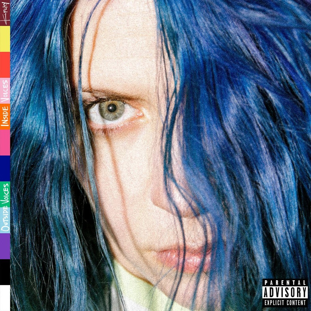 the album cover for K.Flay - Inside Voices / Outside Voices