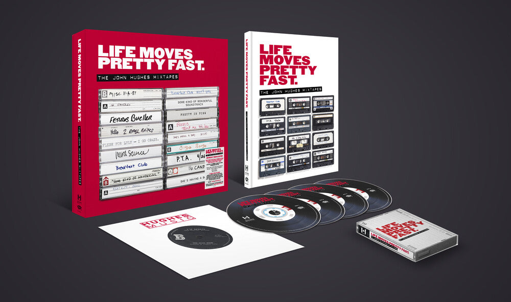 Various Artists - Life Moves Pretty Fast: The John Hughes Mixtapes [Deluxe Edition 4CD+7in+Cassette]