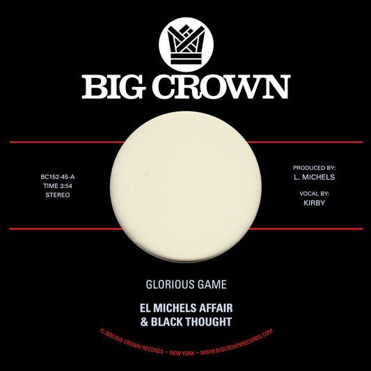 El Michels Affair & Black Thought - Glorious Game B/W Grateful [LP]